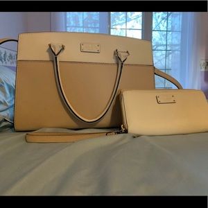 Kate Spade Purse and matching wristlet